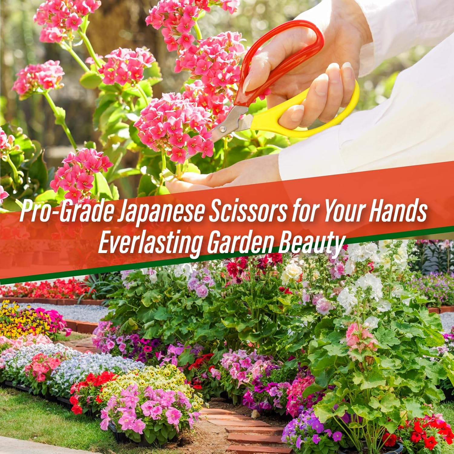 SUIZAN Trimming Scissors 155Mm - Professional Japanese Garden Plant Herb Buds Flower Shears Gardening Tools