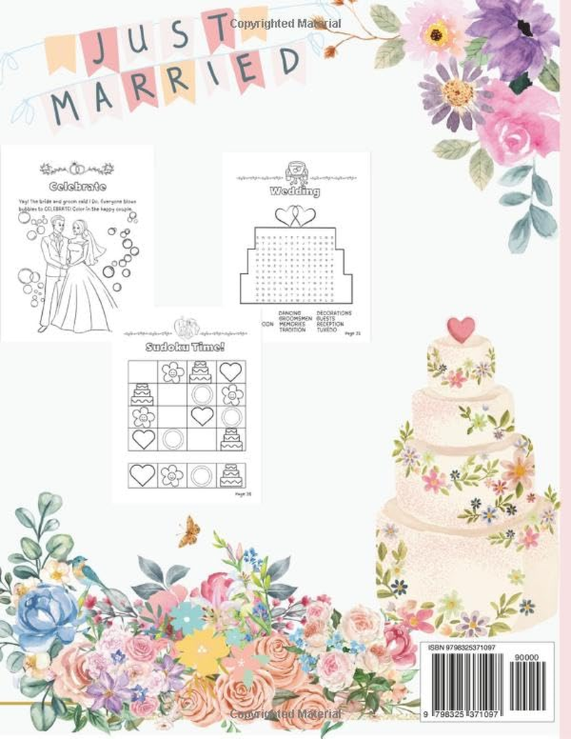 Wedding Day Adventures!: Entertaining Wedding Day-Themed Activity Book for Kids Ages 5-12 image number 1