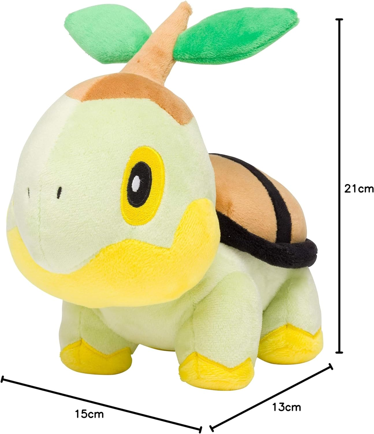 Pokemon Center Original Plush Doll Turtwig 825 image number 1