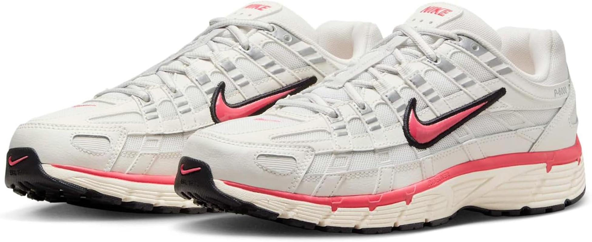 Nike P-6000 Shoes (HJ7361-133, Sail/Black/Guava Ice/Aster Pink) image number 2