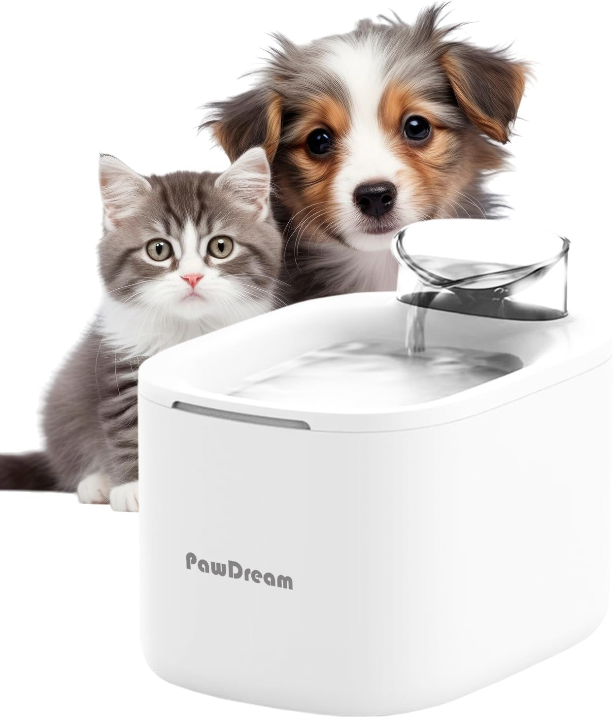 Automatic Cat Water Fountain for Dogs & Cats | 4Liters Large Capacity Portable Pet Fountain with Ultra-Quiet Filtration,Dry-Run Protection & AU Plug Included | Ideal for Multi-Pet Household