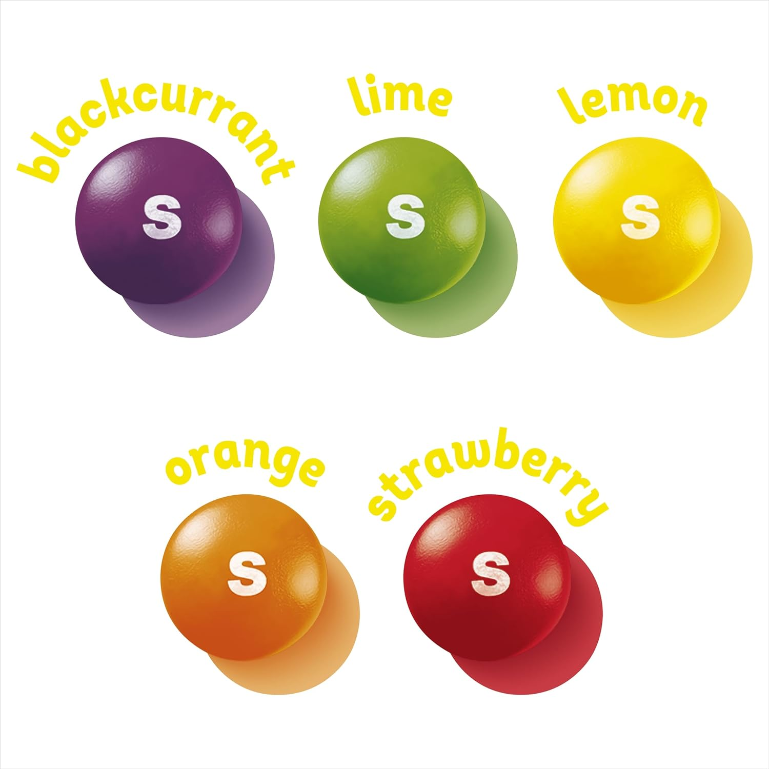 Skittles Giants Fruits Chewy Lollies Snack & Share Bag 132G image number 5