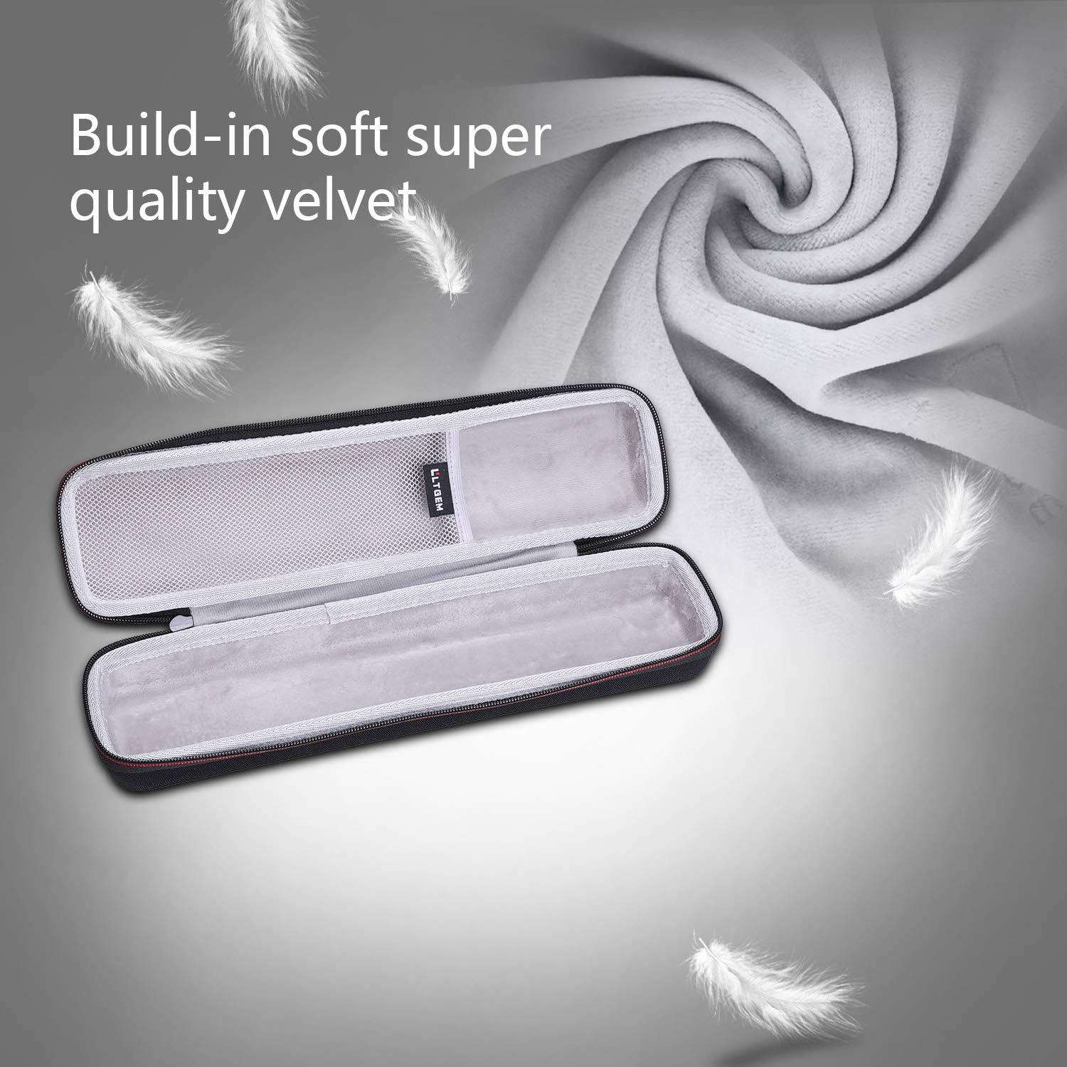 LTGEM Hard Case for Brother DS-640 / DS-740D / DS-940DW / DS-720D Compact Mobile Document Scanner & Itari Portable Printer - Protective Carrying Storage Bag image number 1