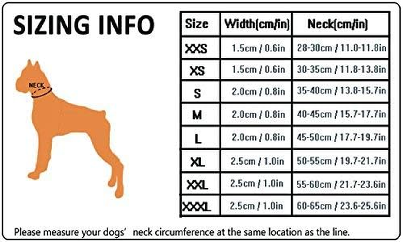 WINHYEPET True Love Dog Collar Reflective Sandwich Lining Nylon Webbing Comfortable and Safe Adjustable Buckle Convenient Used for Walking for Samll/Medium/Large Neck Ring Tlc5011(Black,M) image number 4