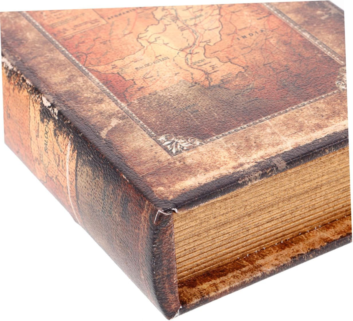 Vintage Book Shape Hidden Storage Jewelry Organizer Book Storage Box for Boys and Girls Toys image number 3