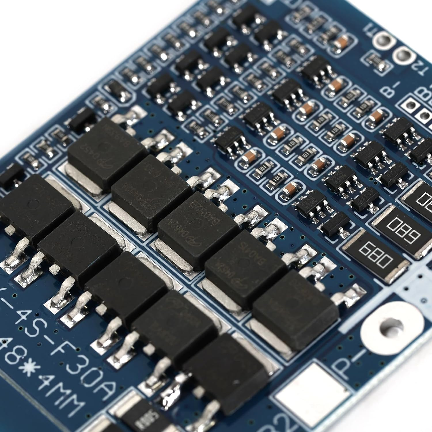 2Pcs Lifepo4 BMS 4S 30A 12.8V Battery Charging Protection Board Suitable for Electric Bicycles, Electric Motorcycles, Energy Storage Equipment, Starting Power Supply
