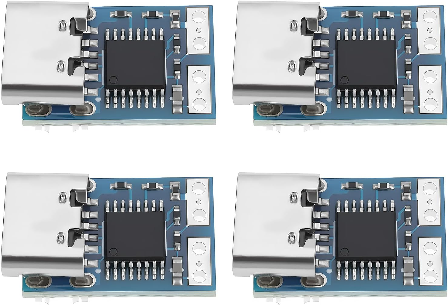 Emsea 4PCS PDC004 USB-PD USB C IP2721 to DC 20V Max 5A Compatible with Power Electronic Projects Using a USB-C Power Input image number 2