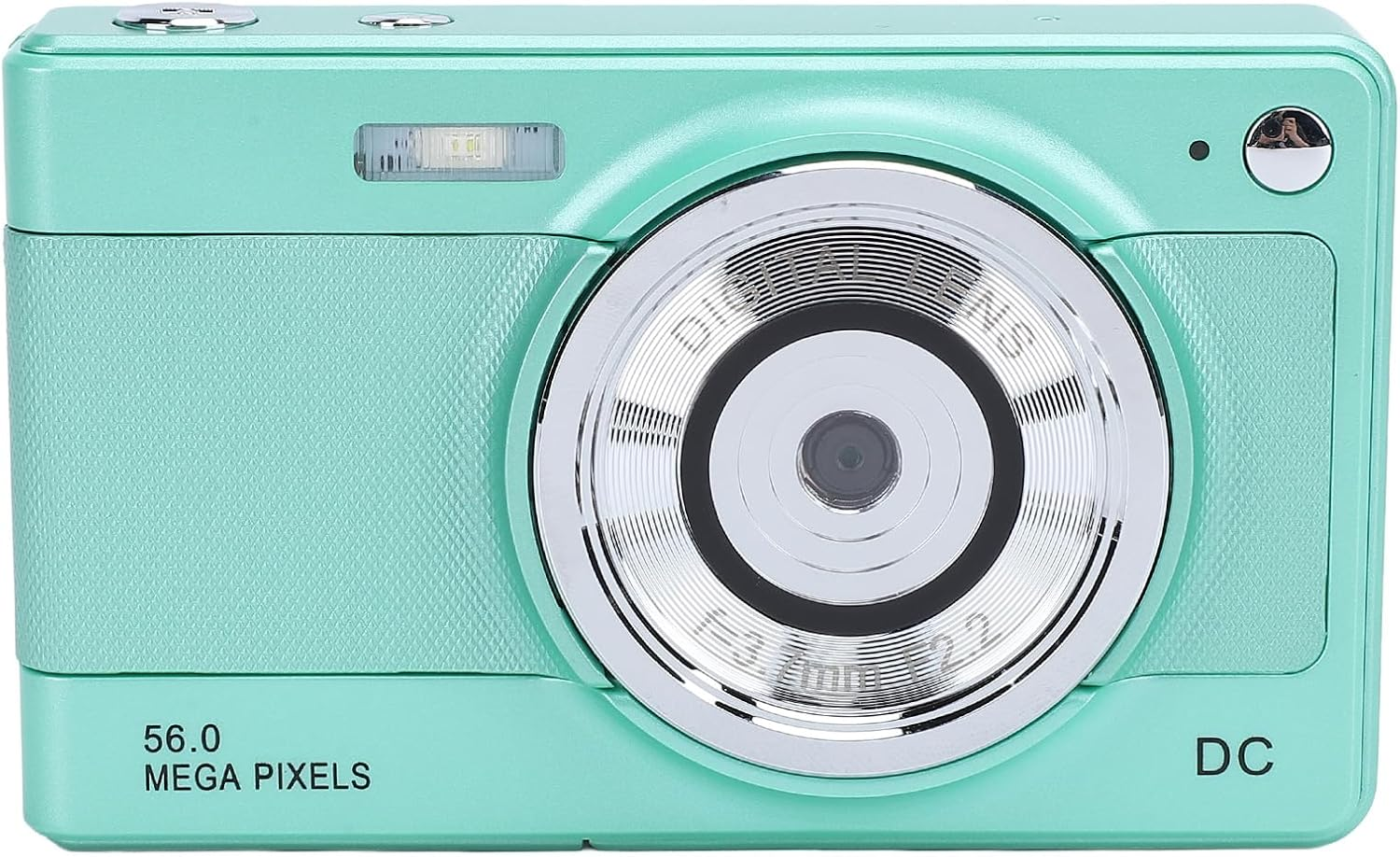 50MP 1080P Digital Camera - Autofocus, 8X Zoom, 2.8In Display Screen, Type C Fast Charging for Kids Teens Students (White and Orange)