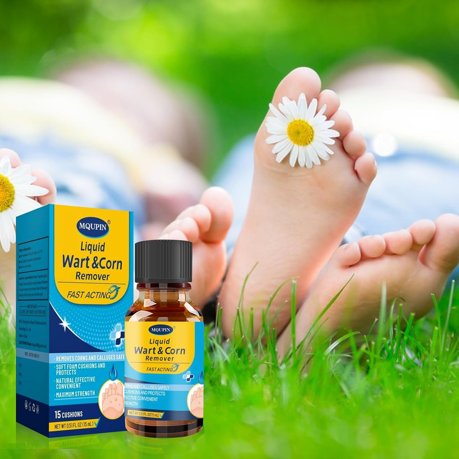 MQUPIN Corn Removers for Feet Extra Strength, Foot Corn Remover image number 5