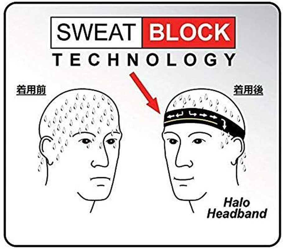 Halo Headband H0024 Halo II Pullover Graphic (Headband Type), Band Width Approx. 2.0 Inches (5 Cm), One Size Fits Most - Blue Tie Dye image number 6