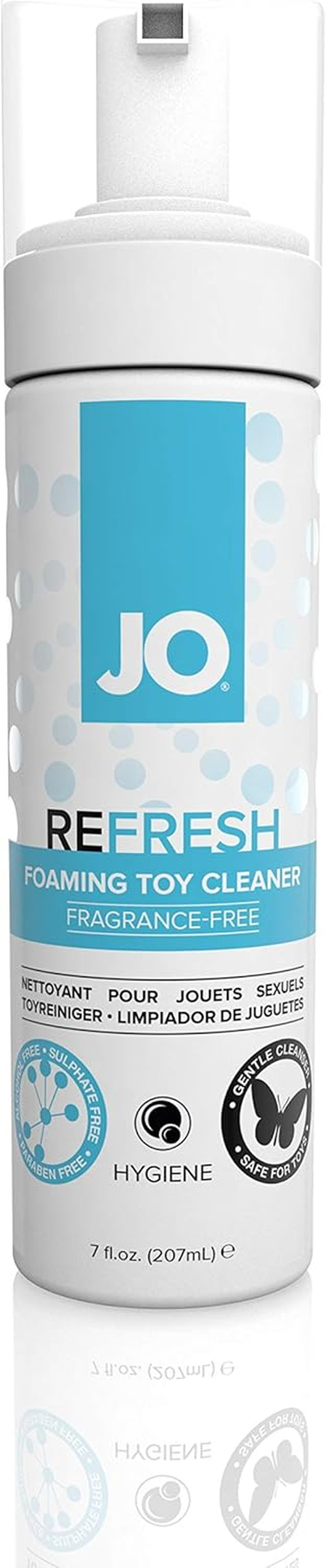 System Jo Body Toy Cleaner, 207 Milliliters, Blue (VDL40200)