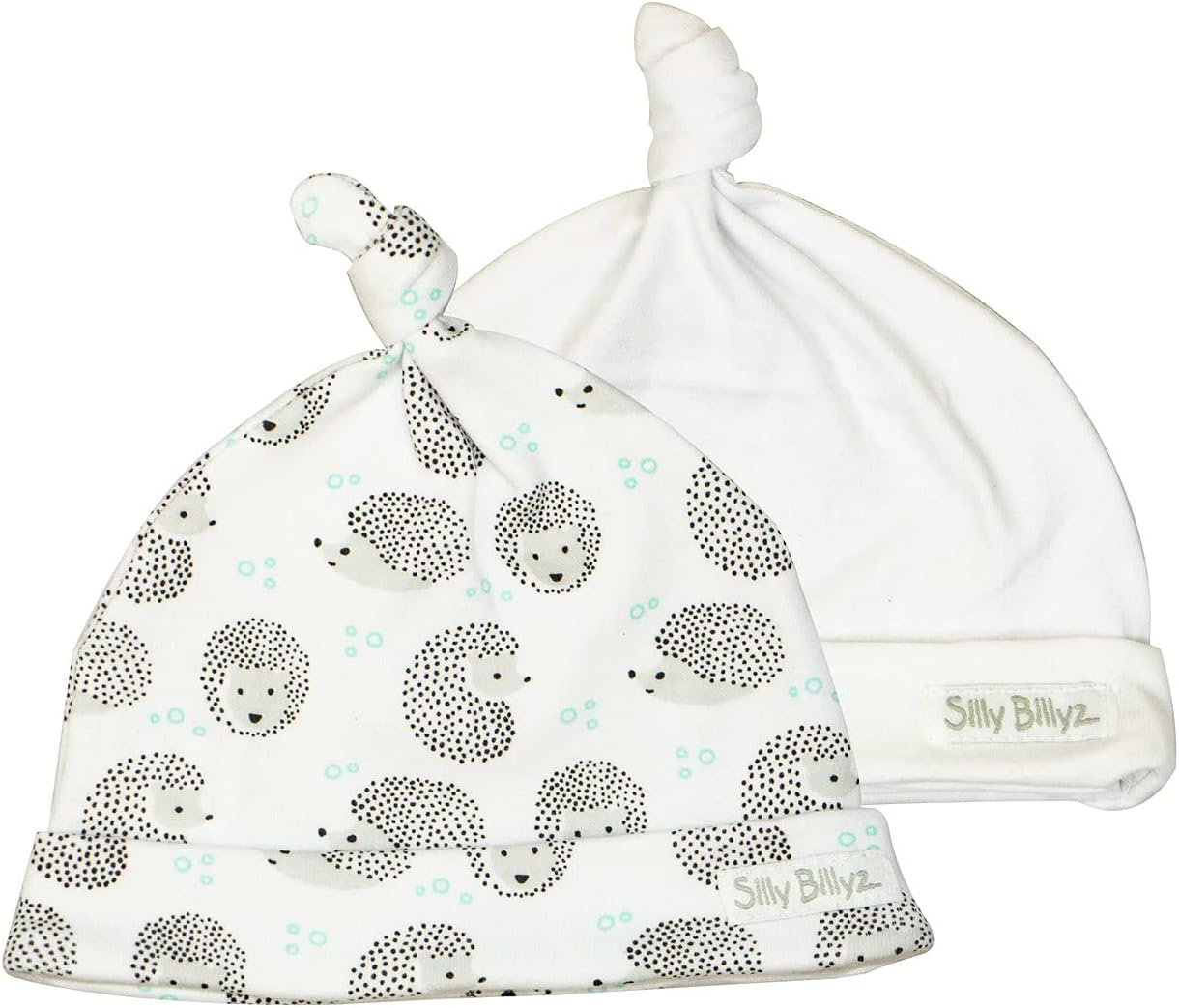 Silly Billyz Hedgehog Jersey Baby Hat 2-Pieces