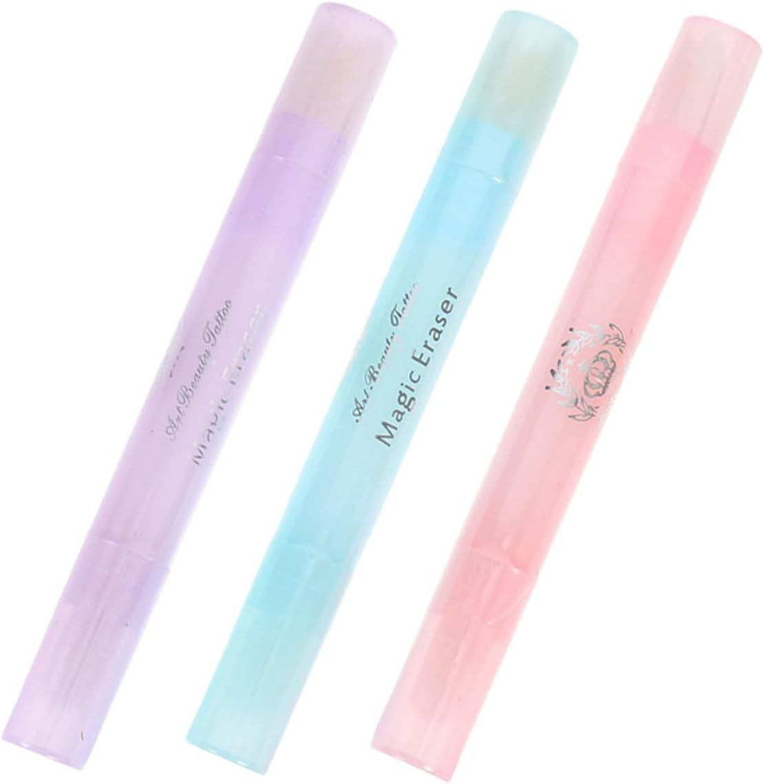 Garneck 3Pcs Nail Polish Remover Pens for Precise Edges Safe Nail Art Accessory for Home and Salon Use Easy Grip Manicure Tool image number 4