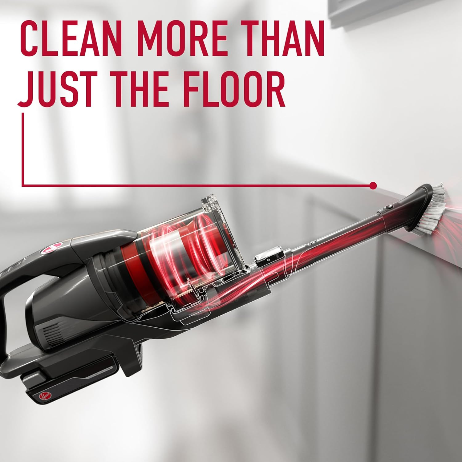 Hoover ONEPWR Emerge Essentials Cordless Stick Vacuum Cleaner, Lightweight Stick Vac, Powerful and Quiet Cleaning, Self Standing, No Wall Mount Required, Cordless Vacuum Cleaners for Home Use image number 6