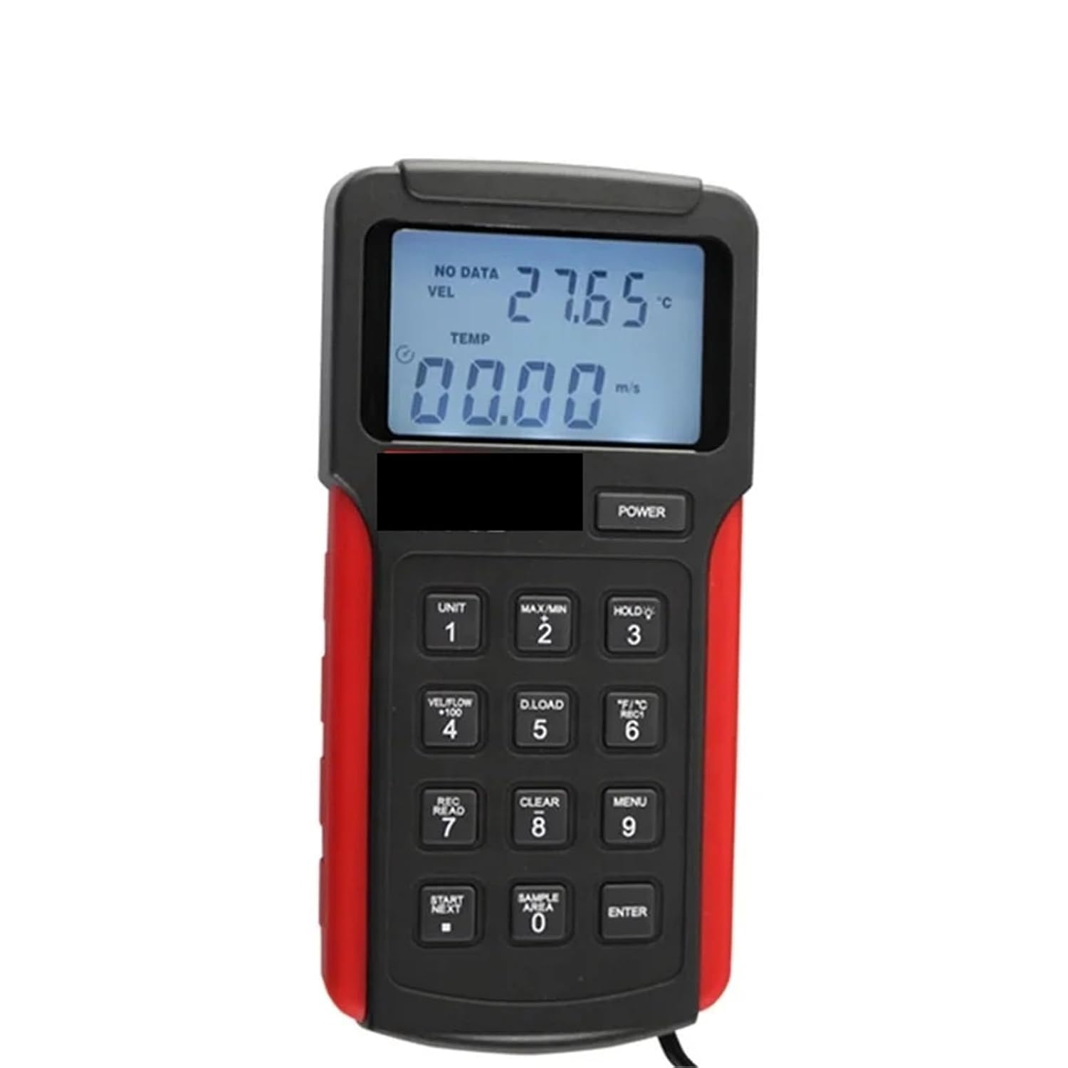 Anemometer with Switch LCD Backlight USB Data Transfer Wind Speed Unit image number 3