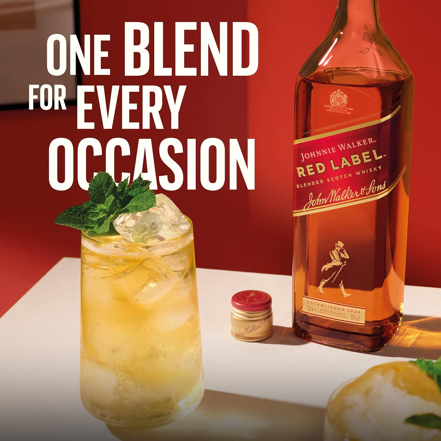 Johnnie Walker Red Blended Scotch Whisky, 375Ml image number 2