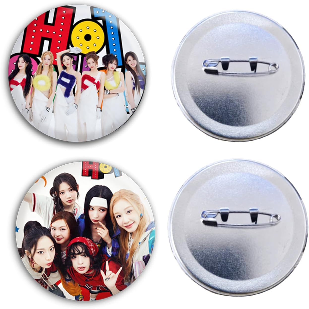 BABYMONSTER Gift Box Set-55Pcs BABYMONSTER Album HOT Sauce Photocard 98 Pcs BABYMONSTER Stickers 2 Button Pins and 1 Pcs Keychain image number 5