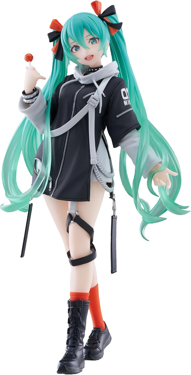 Taito-Hatsune Miku Figure - Fashion (Punk Ver.) image number 1