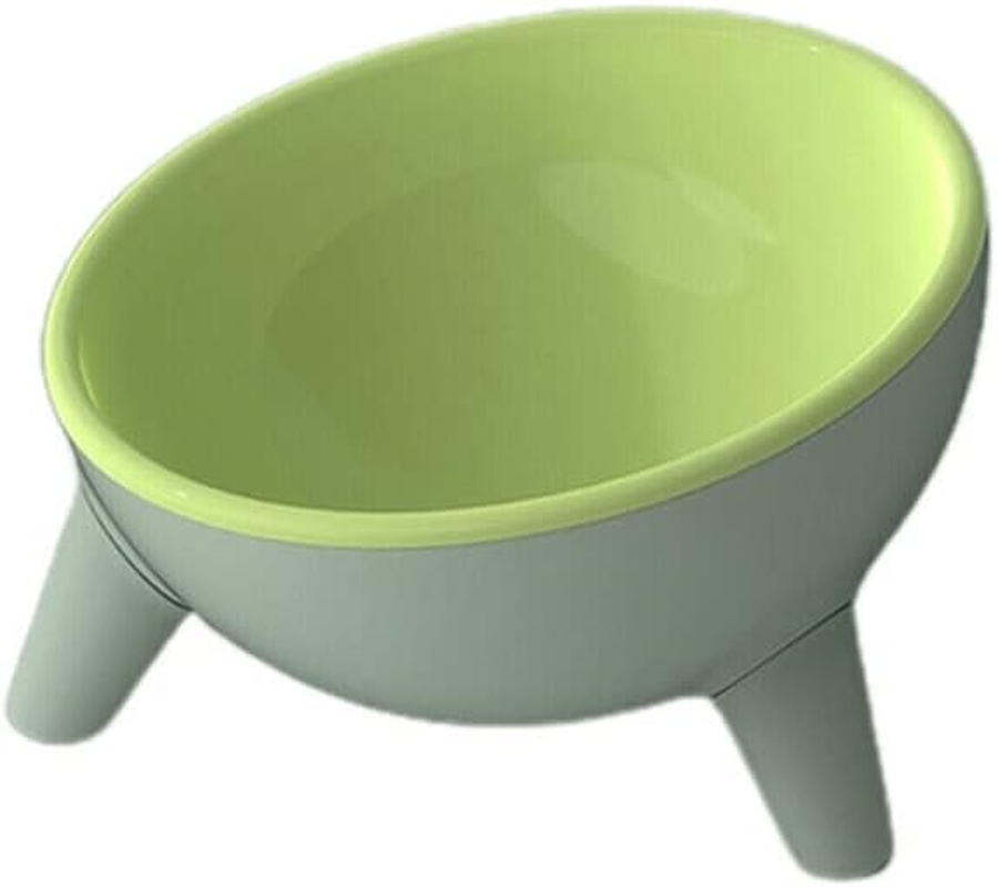 AIMALL Raised Cat Bowl Pet Feeder Pet Bowl Elevated Dog Bowls 15&deg; Tilted Pet Water Bowl, Sturdy Design, Suitable for Cats and Small Dogs