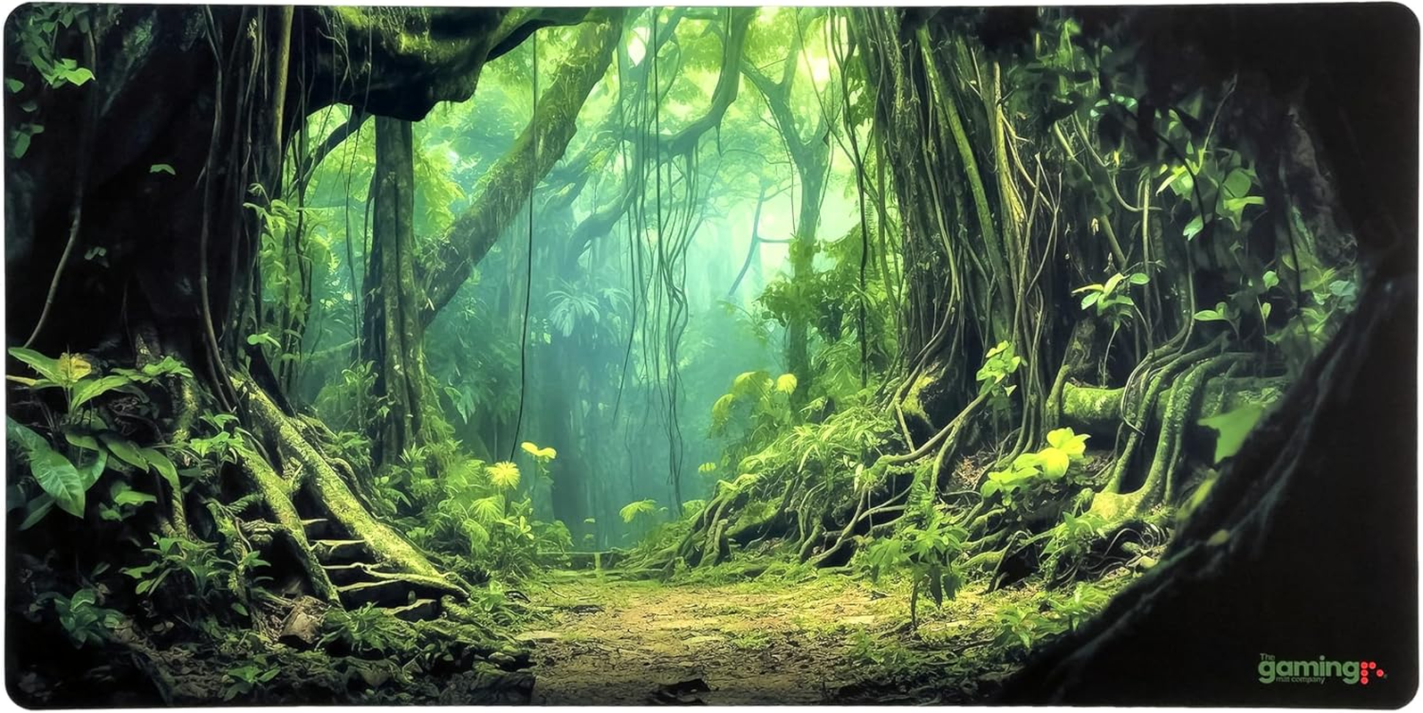 The Gaming Mat Company Single Player MTG Playmat & Gaming Mouse Pad - 72 X 36 Cm Forest Gaming Mousepad Compatible with Magic the Gathering Playmats MTG Cards Yugioh Gaming Mat Large Mouse Pad image number 2