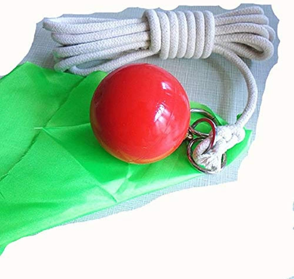 Martial Art Fitness Equipment Tool Practise Instrument Rubber Meteor Hammer with Rope Soft image number 3