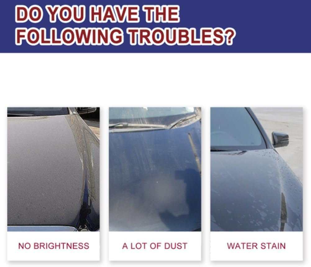 2Pcs Multi Functional Coating Renewal Agent,Car Cleaner Spray,3 in 1 High Protection Quick Car Coating Spray image number 1