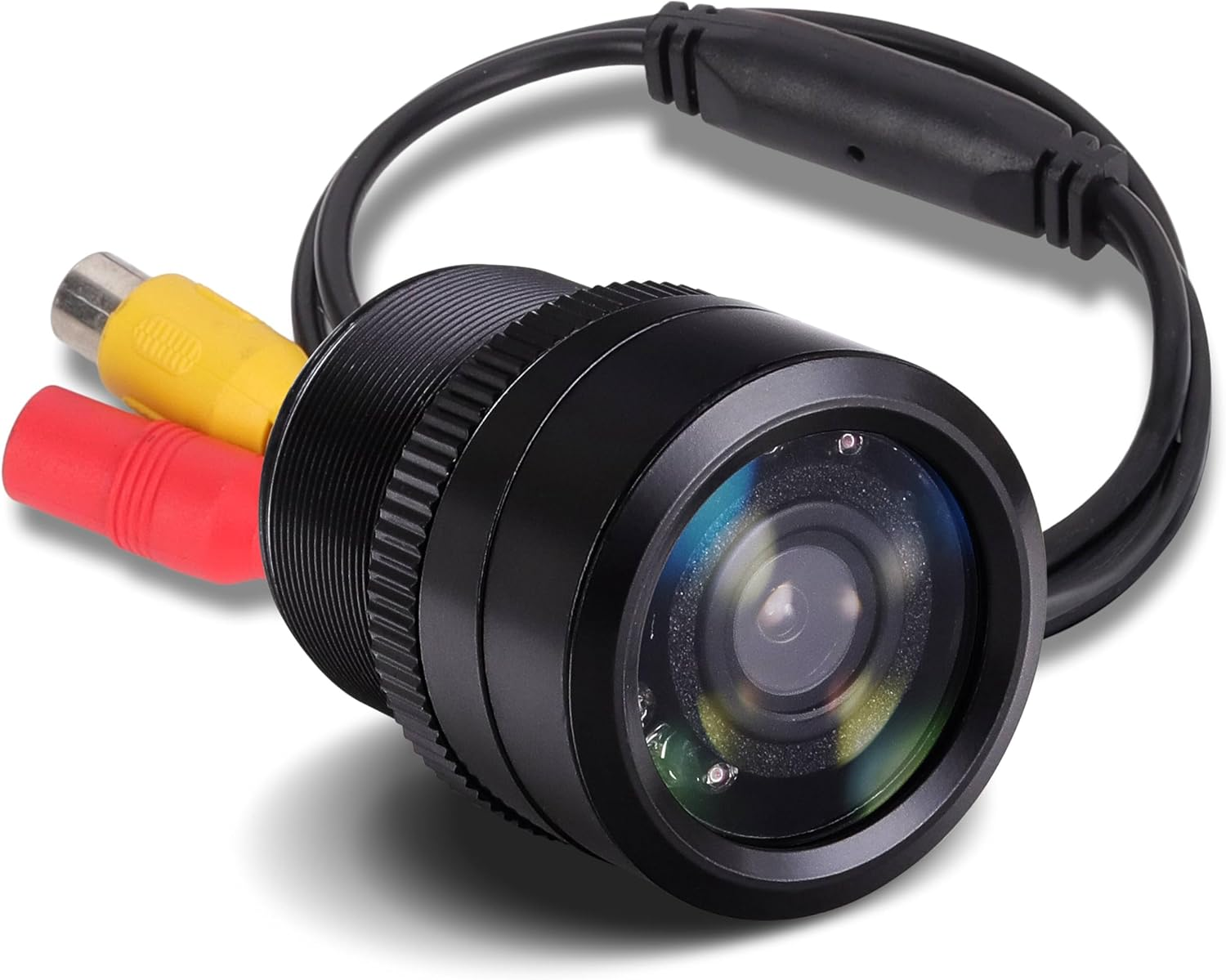 Pyle Plcm22Ir Flush Mount Rear View Backup Parking Reverse Assist Camera, Night Vision, Built-In Distance Scale Lines, Waterproof image number 1