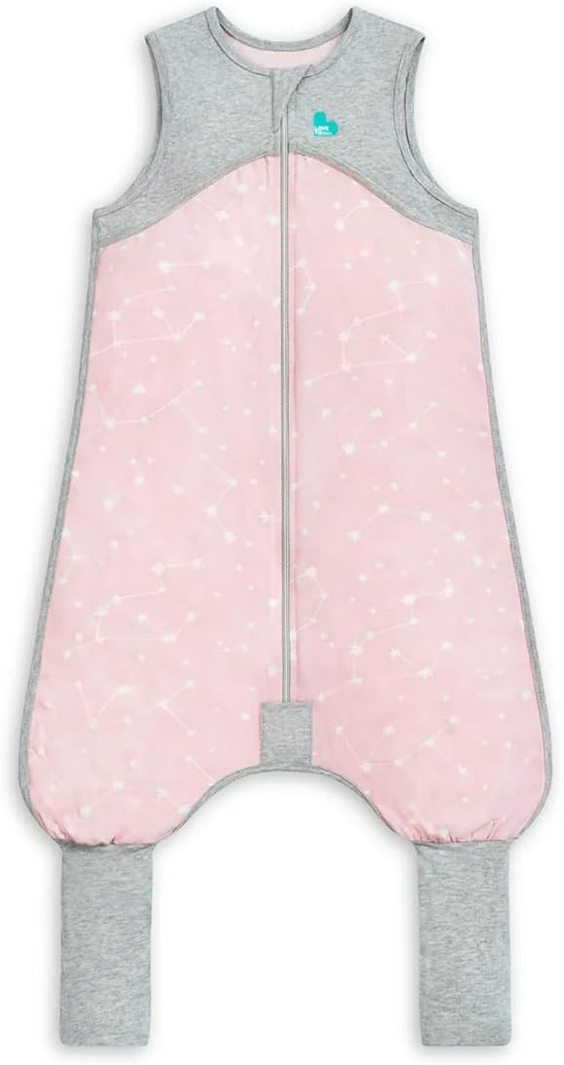 Love to Dream Lite Organic Sleep Suit, Sleeveless, Light and Ultra Breathable for Summer, Sleep and Play, 0.2 TOG Lightweight Wearable Blanket image number 2