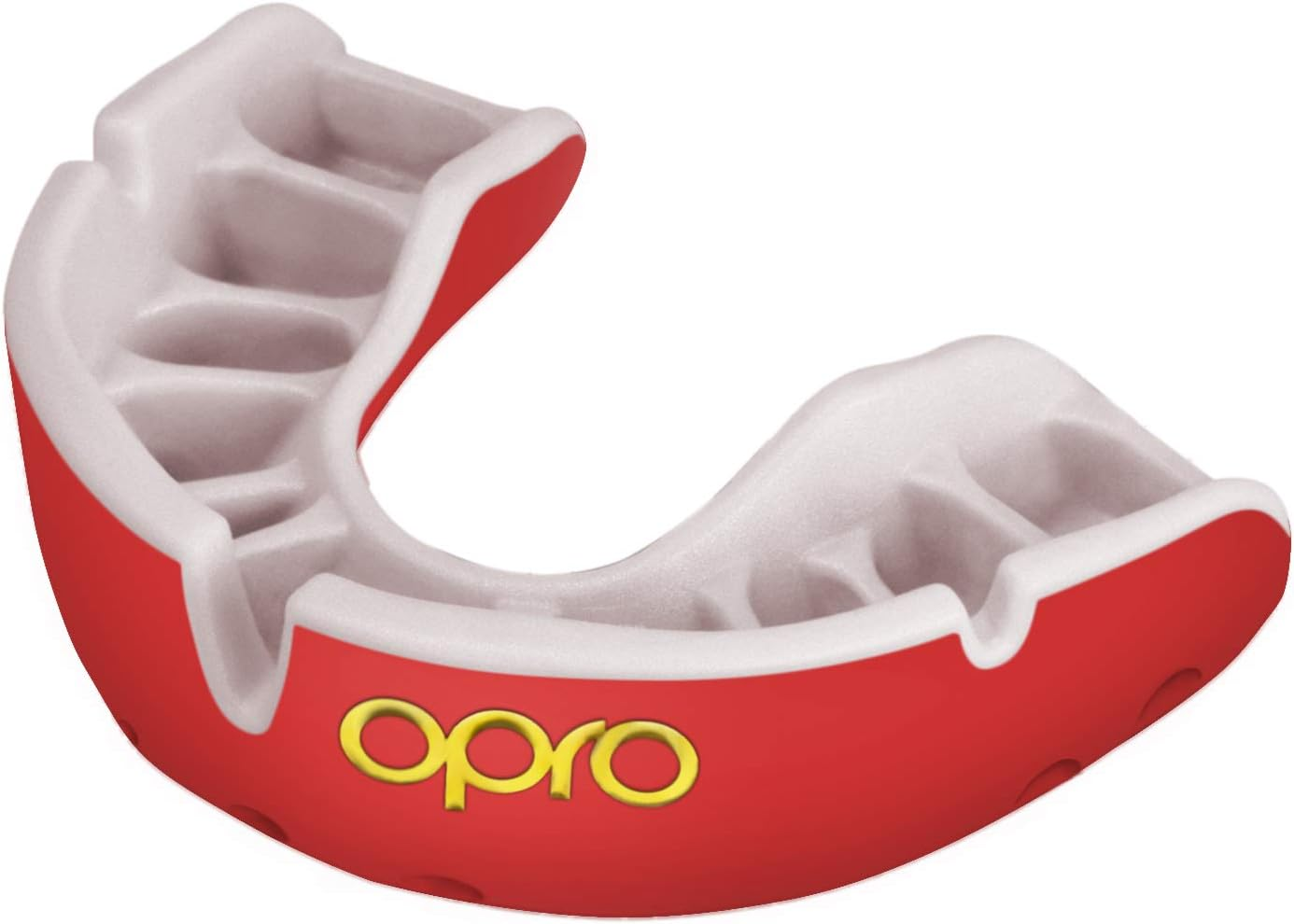 OPRO SELF-FIT JUNIOR GOLD - WHT/MINT