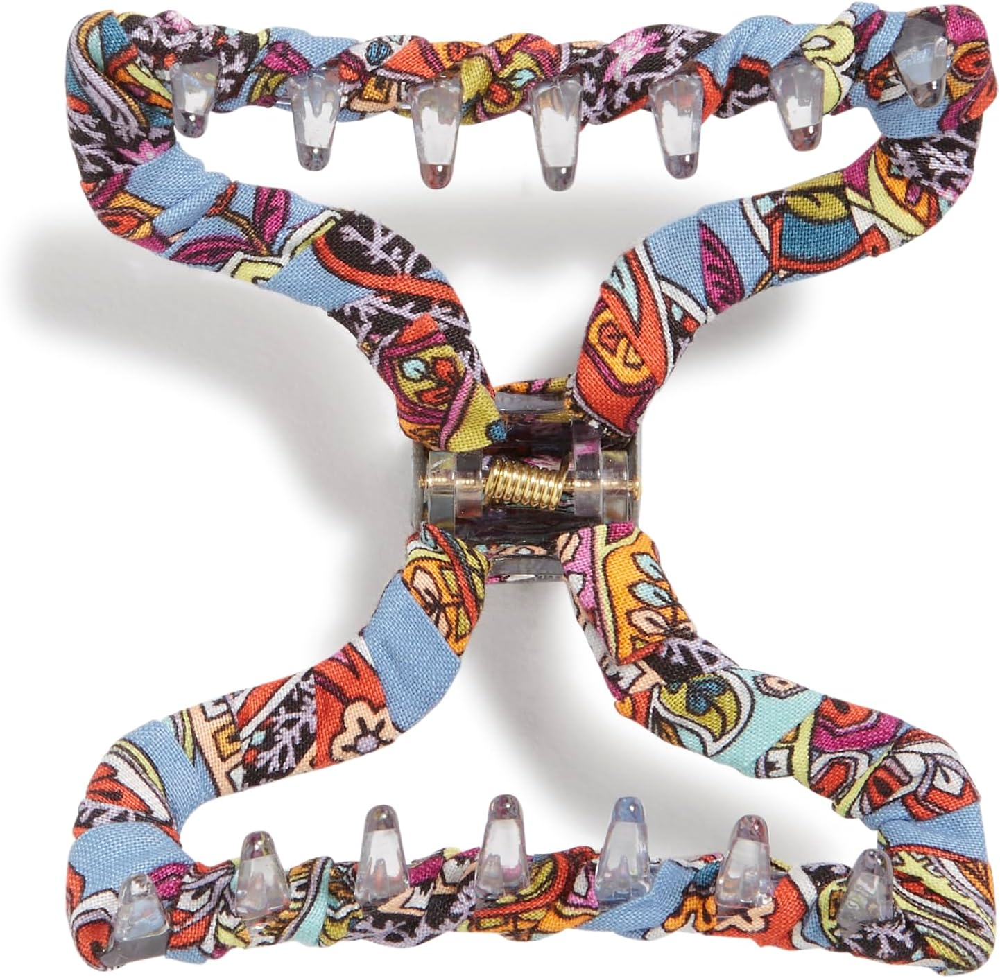 Vera Bradley Women'S Clip Hair Accessory, Provence Paisley, 1 Count (Pack of 1) image number 2