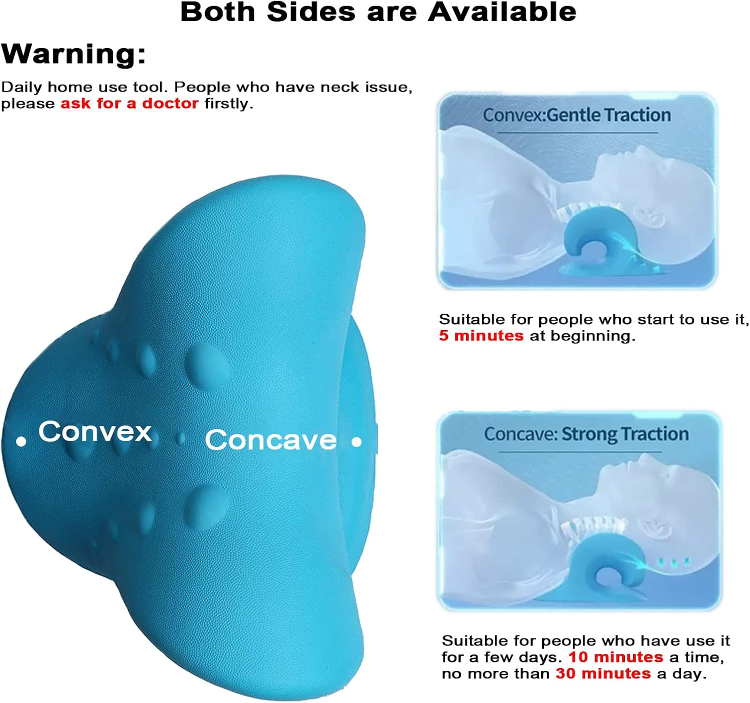 Neck and Shoulder Relaxer for Release Neck Pressure and Muscle Tensions, Neck Stretcher and Shoulder Massager for Relax 10 Minutes a Day image number 3