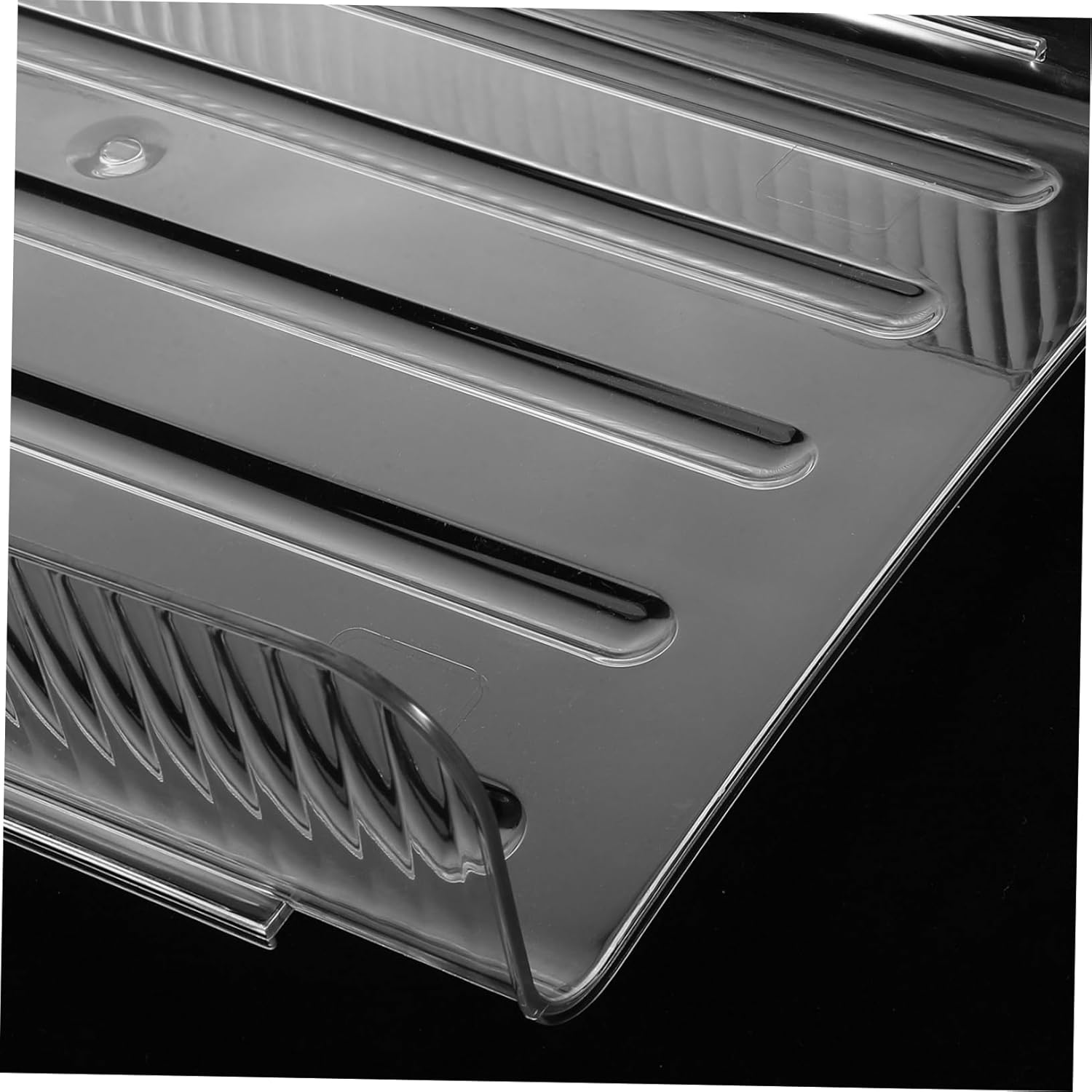 NUOBESTY 4Pcs Stackable Storage Desk Accessories Tray Document Tray for Desktop File Holder Paper Storage Rack Letter Holder Book Rack image number 6