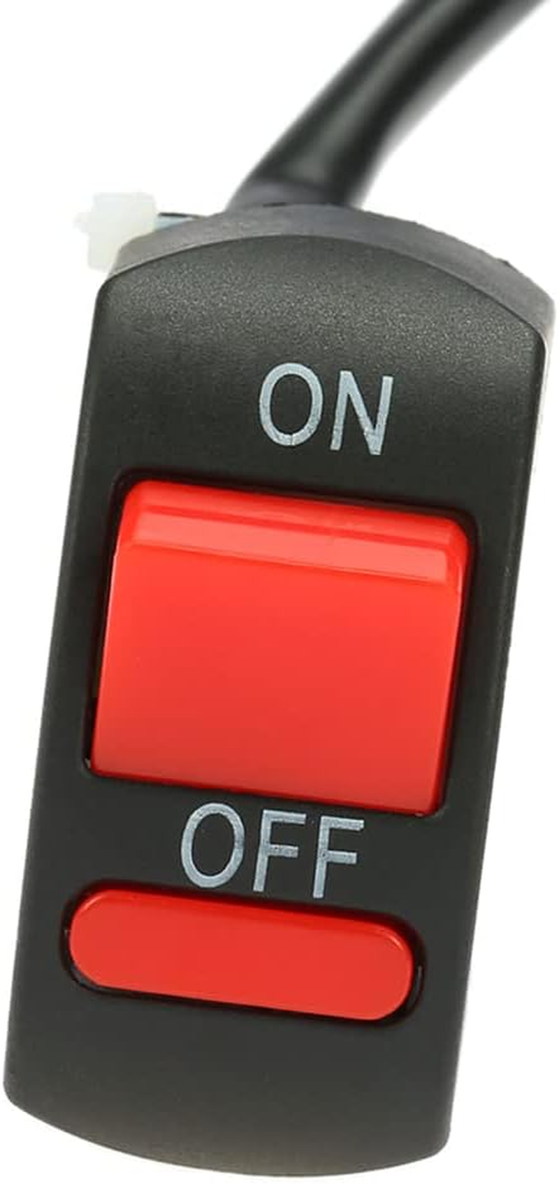 Domary Universal Motorcycle ATV Bike Handlebar Light Switch on off Button image number 4