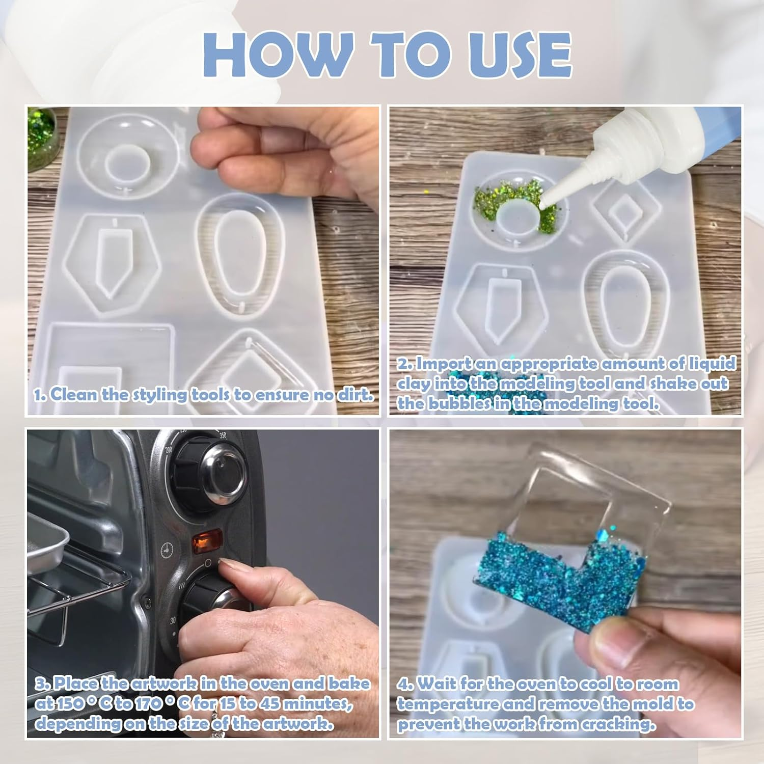 INNOVAYOU Liquid Polymer Clay 120Ml, Hazy & Flexible, Perfect for DIY Decorations, Jewelry, Toys & Household Items, Ideal for All Clay Artists image number 1