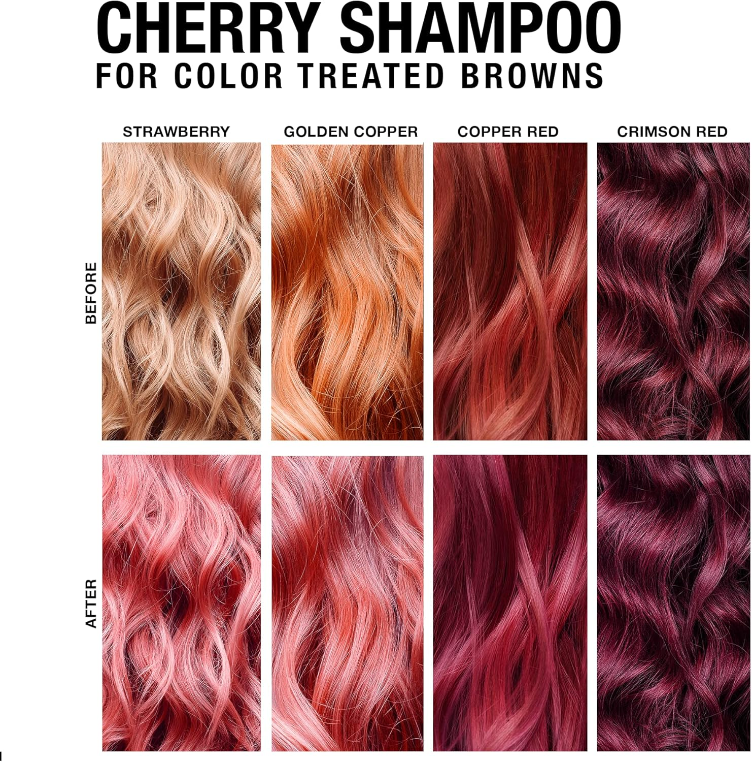 Pure Blends Hydrating Colour Depositing Shampoo Cherry 8.5 Oz / 250 Ml