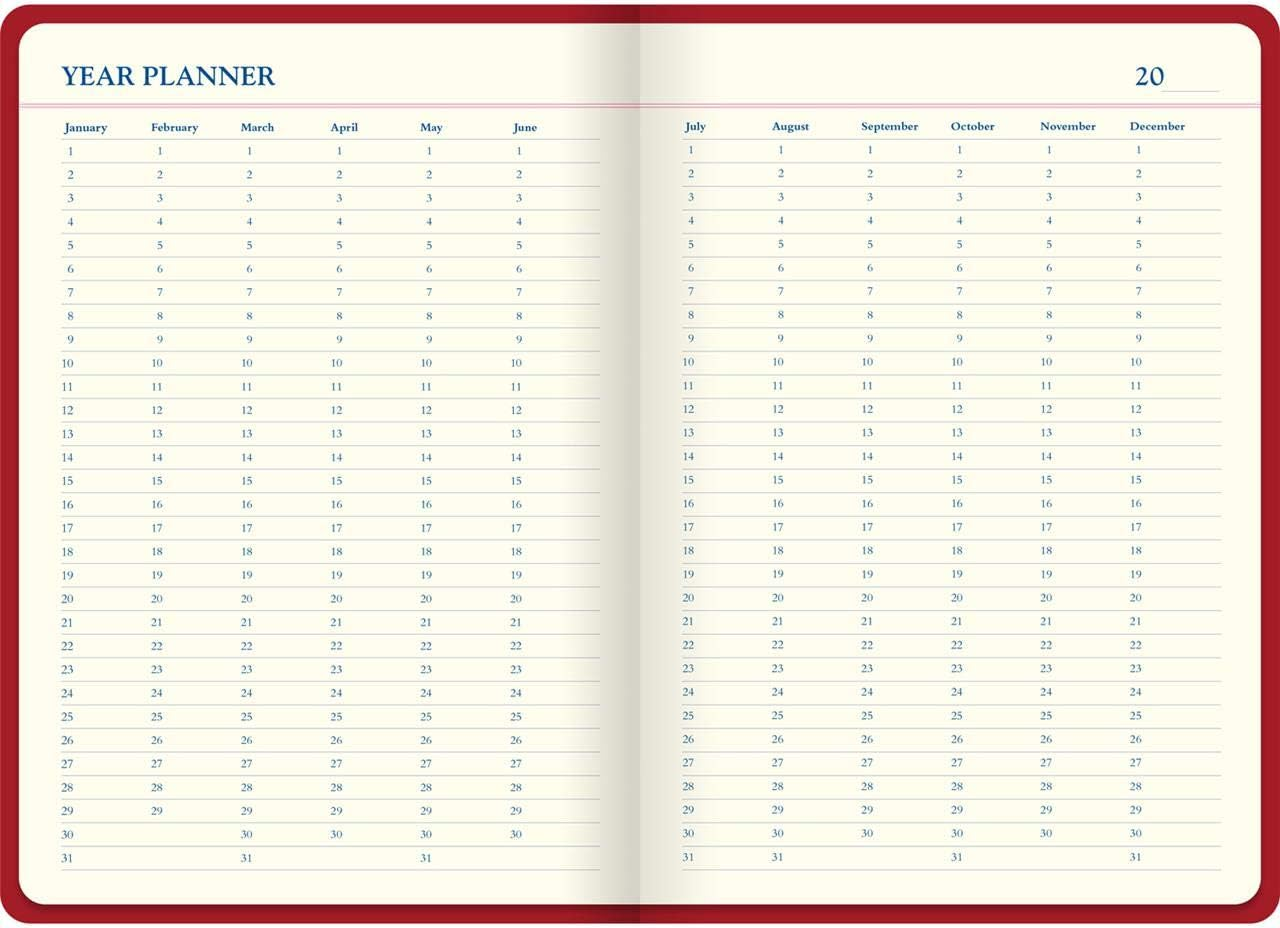 Letts of London Icon A5 5 Year Diary, Red image number 2