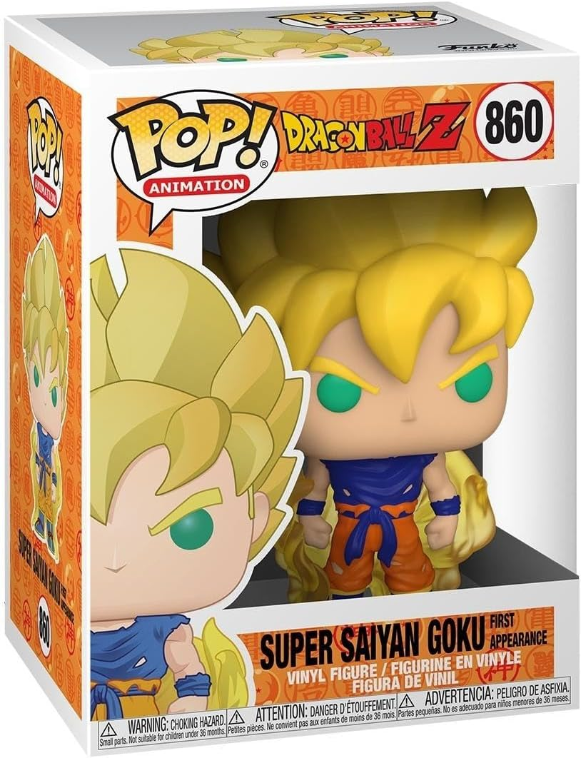 Funko POP! Anime: Dragon Ball Z S8 - Super Saiyan Goku (First Appearance) image number 4