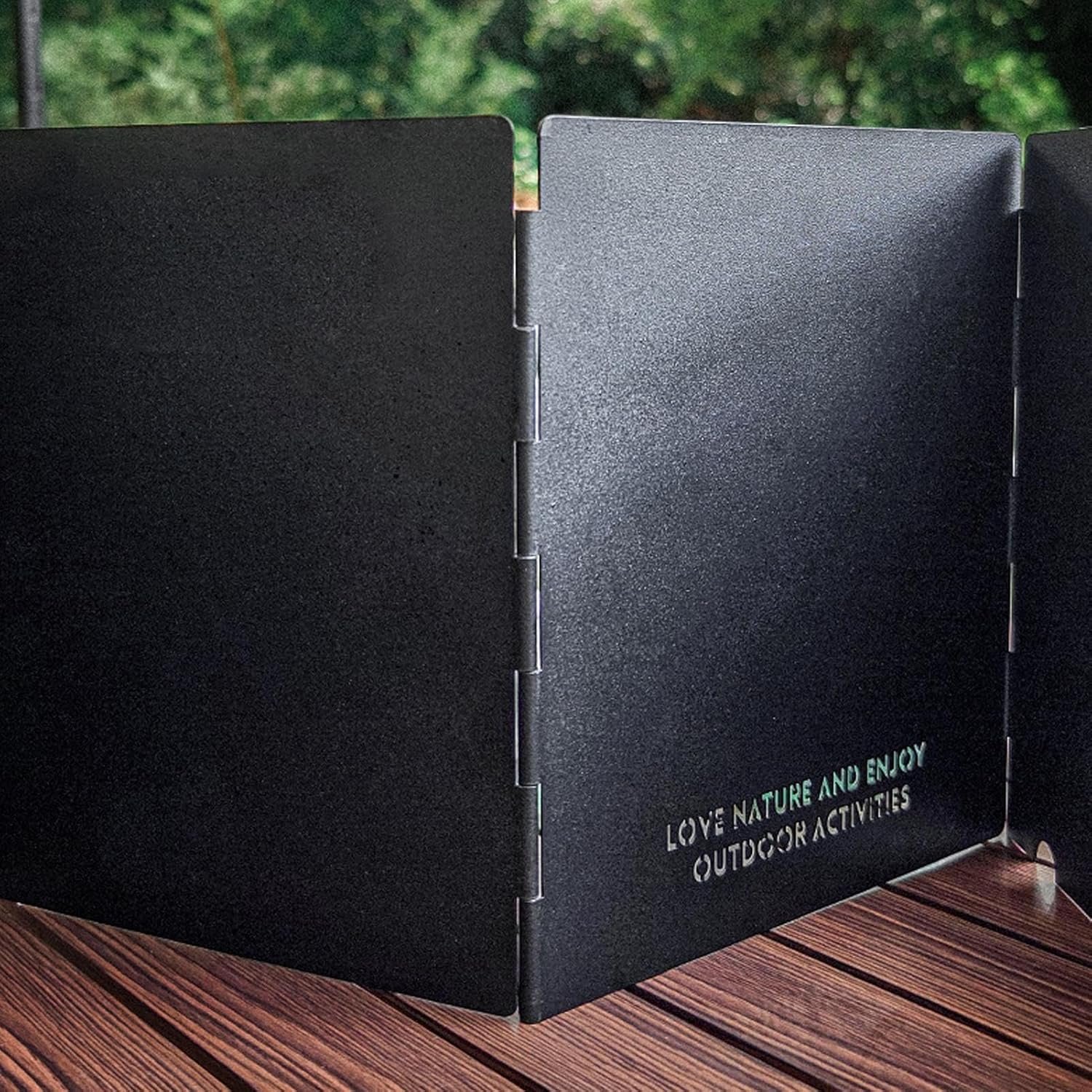 Camping Stove Windscreen - Foldable Stove Shield,Portable Windshield Tools with Storage Bag, Outdoor Cooking Burner Wind Shade for Camping Hiking Picnic Cooking