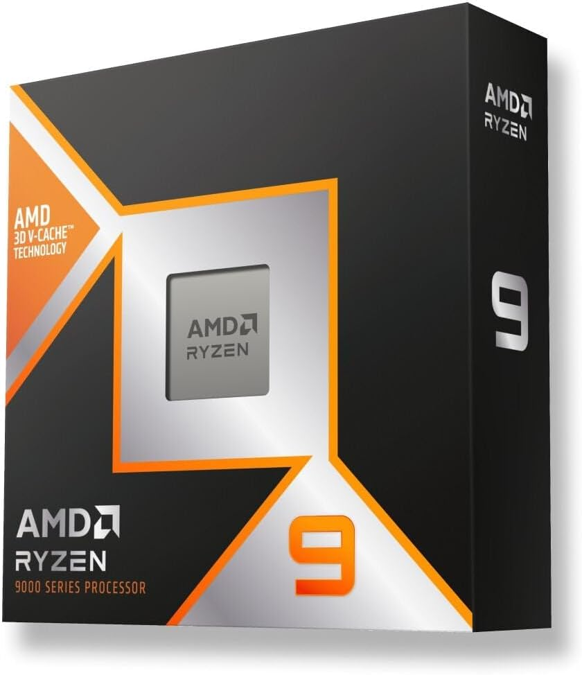 AMD AM5 Ryzen 9 9900X3D 12 Core 5.5Ghz CPU image number 1