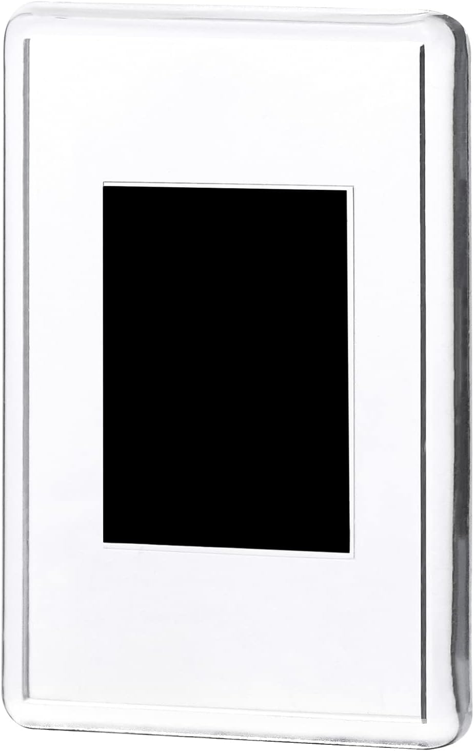 QWORK&reg; Pack of 20 Mini Magnetic Picture Frames for Photos 7 X 4.5 Cm, Clear Acrylic Picture Frames for Fridge Weddings Parties image number 4