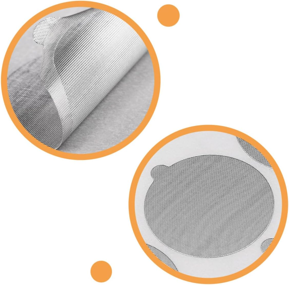 NIYANGLE 120Pcs Aluminum Foil Coffee Pod Seal Stickers Reusable Espresso Lid Covers Easy Tear Tight Seal for Original Line Capsules Coffee Accessories image number 5