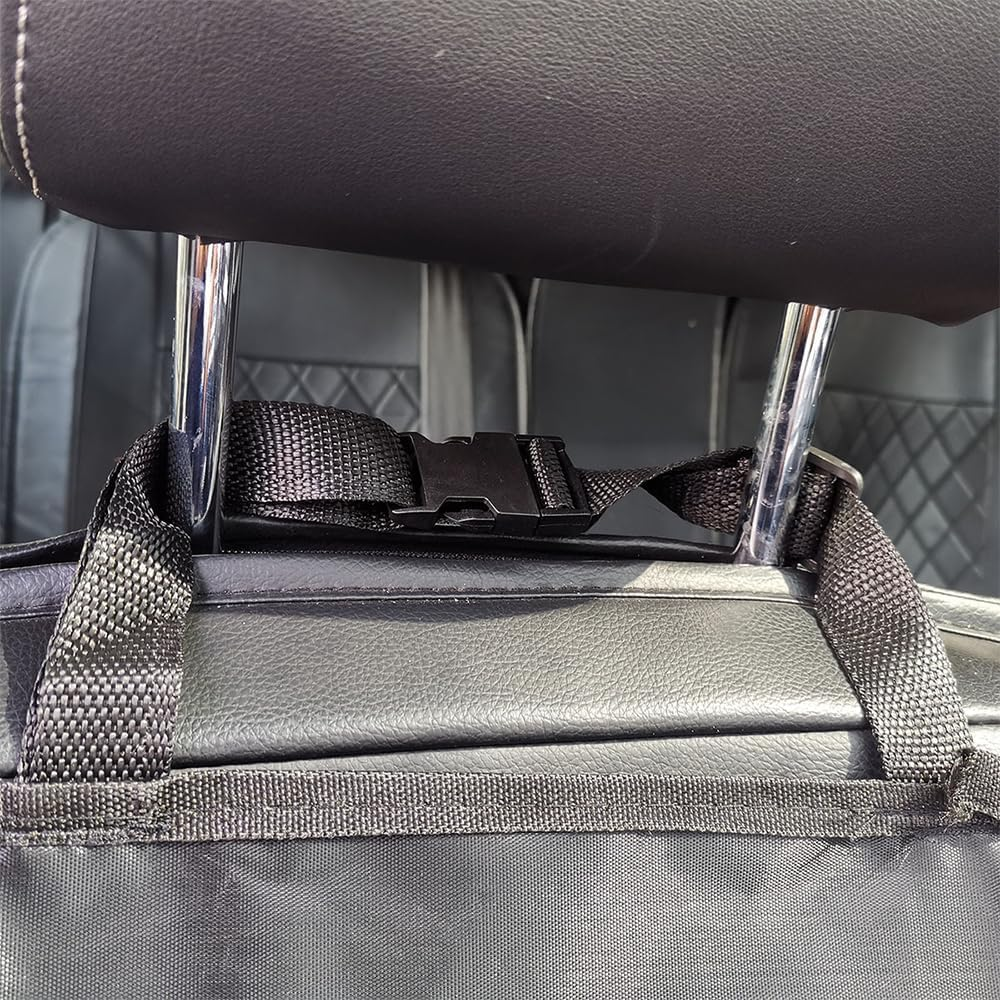 Pet Car Mat - Single Protective Pad for Front Passenger or Rear Seat, Essential for Outdoor Trips with Cats and Dogs, 106Cm &times; 49Cm, 1 Piece image number 3