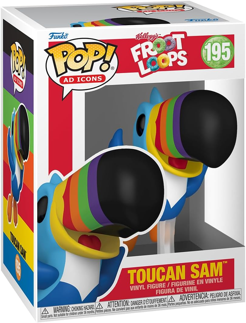FUNKO POP! AD ICONS: Kelloggs - Toucan Sam Flying image number 6