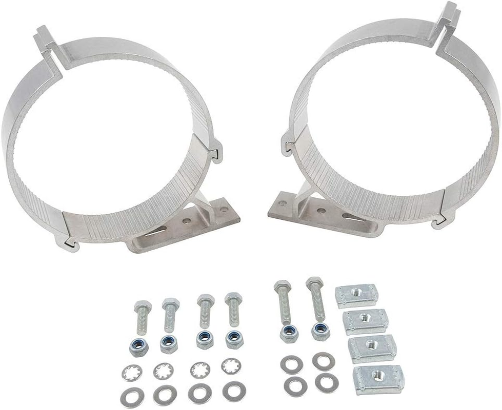 Rhino-Rack BC2 Conduit Clamp Set (2 Piece) image number 1