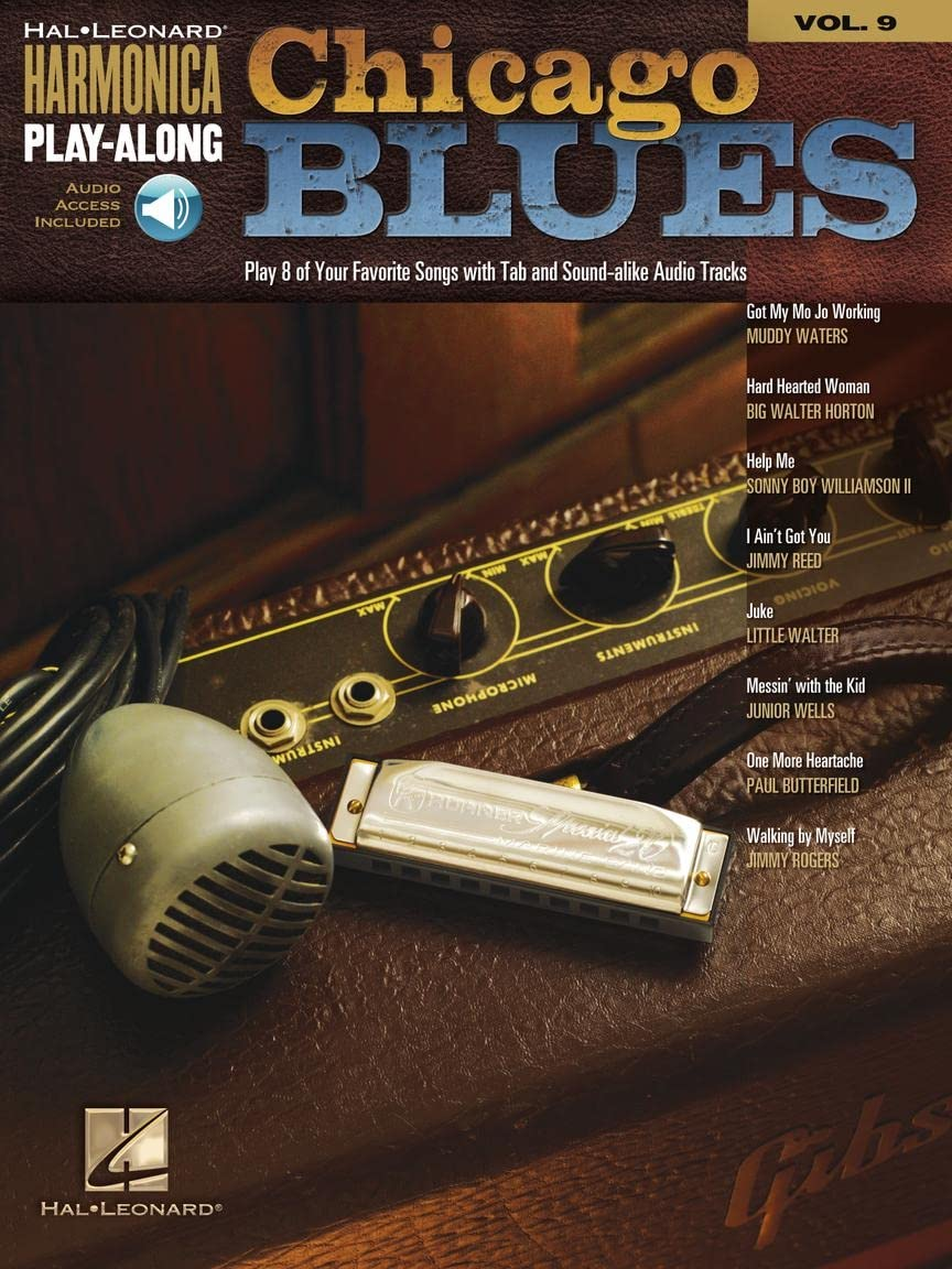 Chicago Blues - Harmonica Play-Along Volume 9 Book/Online Audio