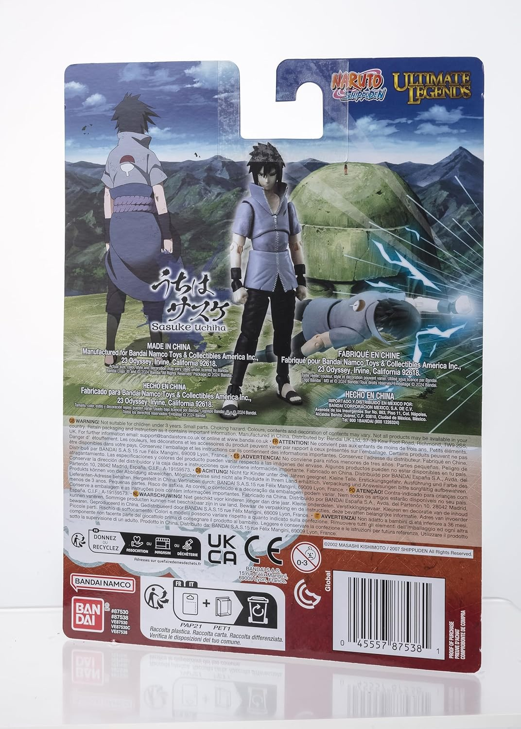 Ultimate Legends - Naruto 5" Sasuke Uchiha (The Final Valley) Action Figure image number 2