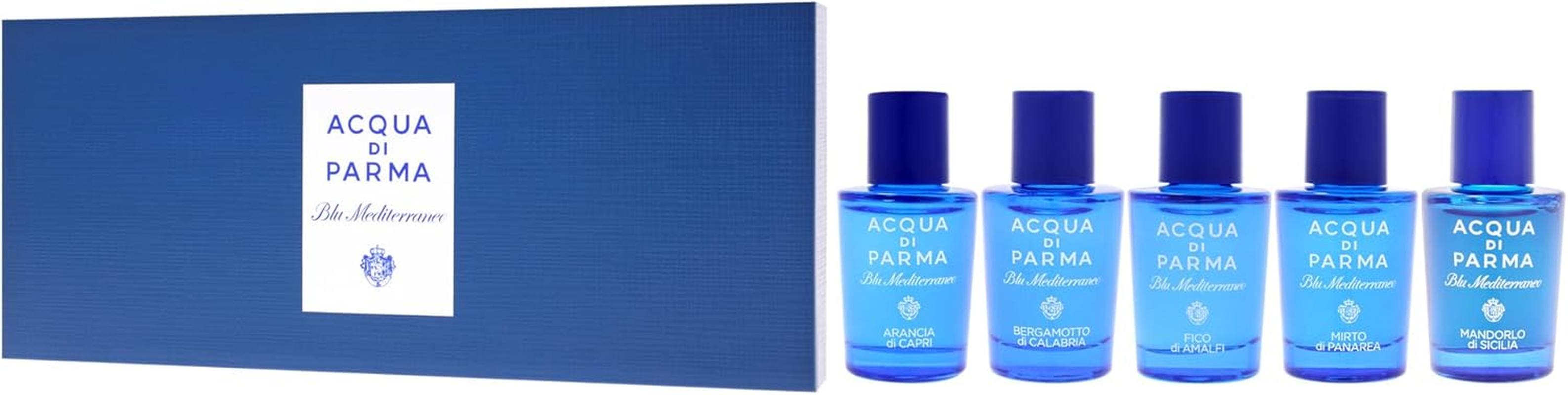 Acqua Di Parma Blu Mediterraneo Mini Eau De Toilette Set 5 X 0.16Oz/5Ml image number 2