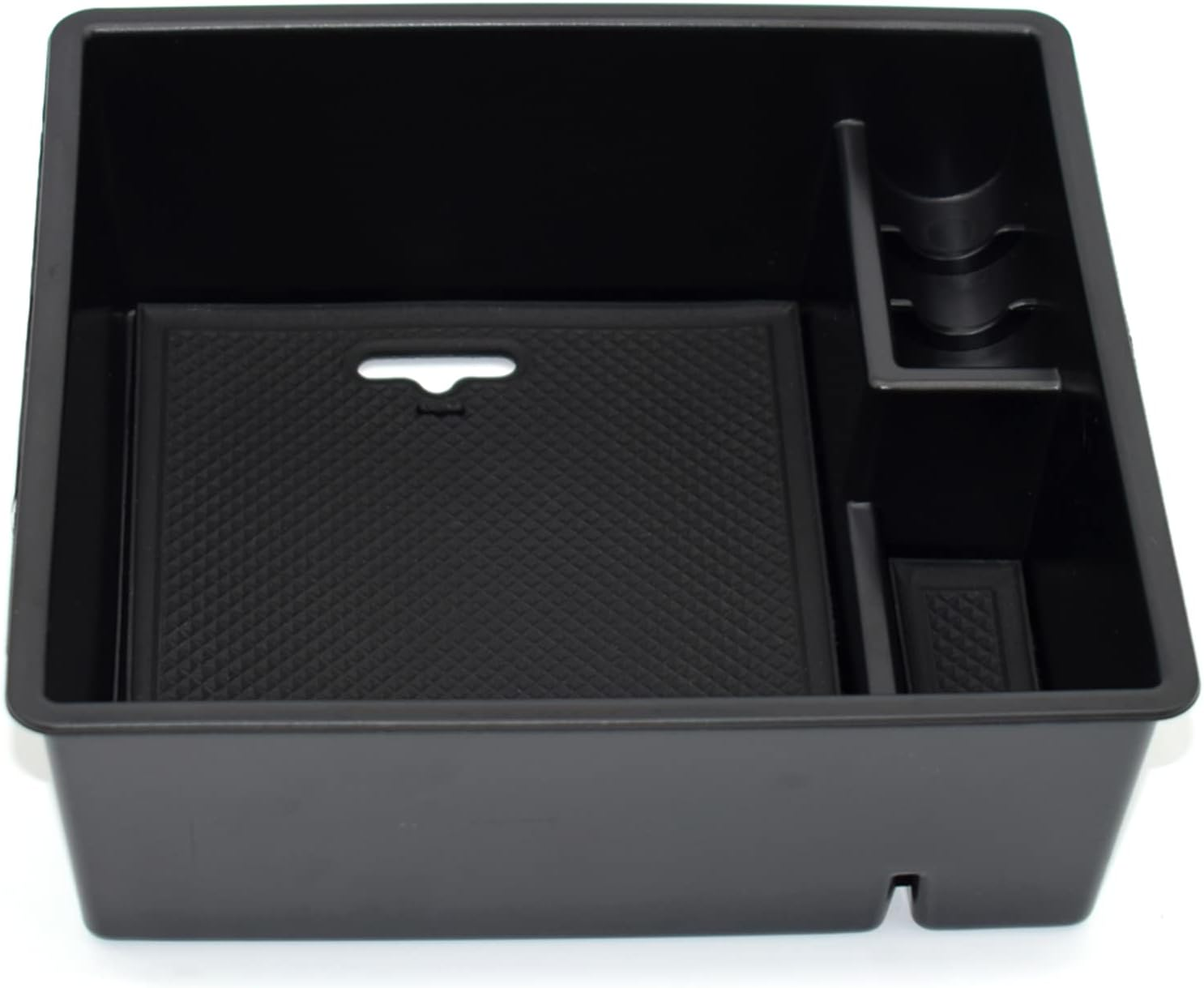 AUTOXBERT Center Console Organizer Tray Armrest Storage Box for Toyota Fortuner Hilux 2004-2015 image number 4