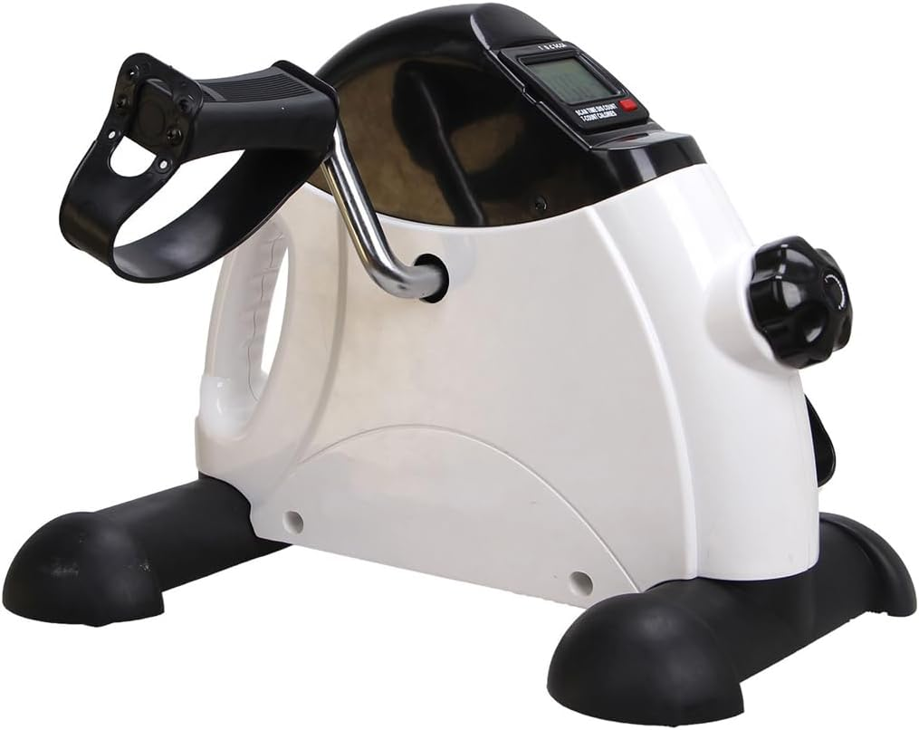 AIMALL Compact Pedal Exerciser with LCD Display - Fitness Gym Bike for Arm and Leg Exercise, Adjustable Resistance, 16.14" X 9.44" X 12.20" image number 3