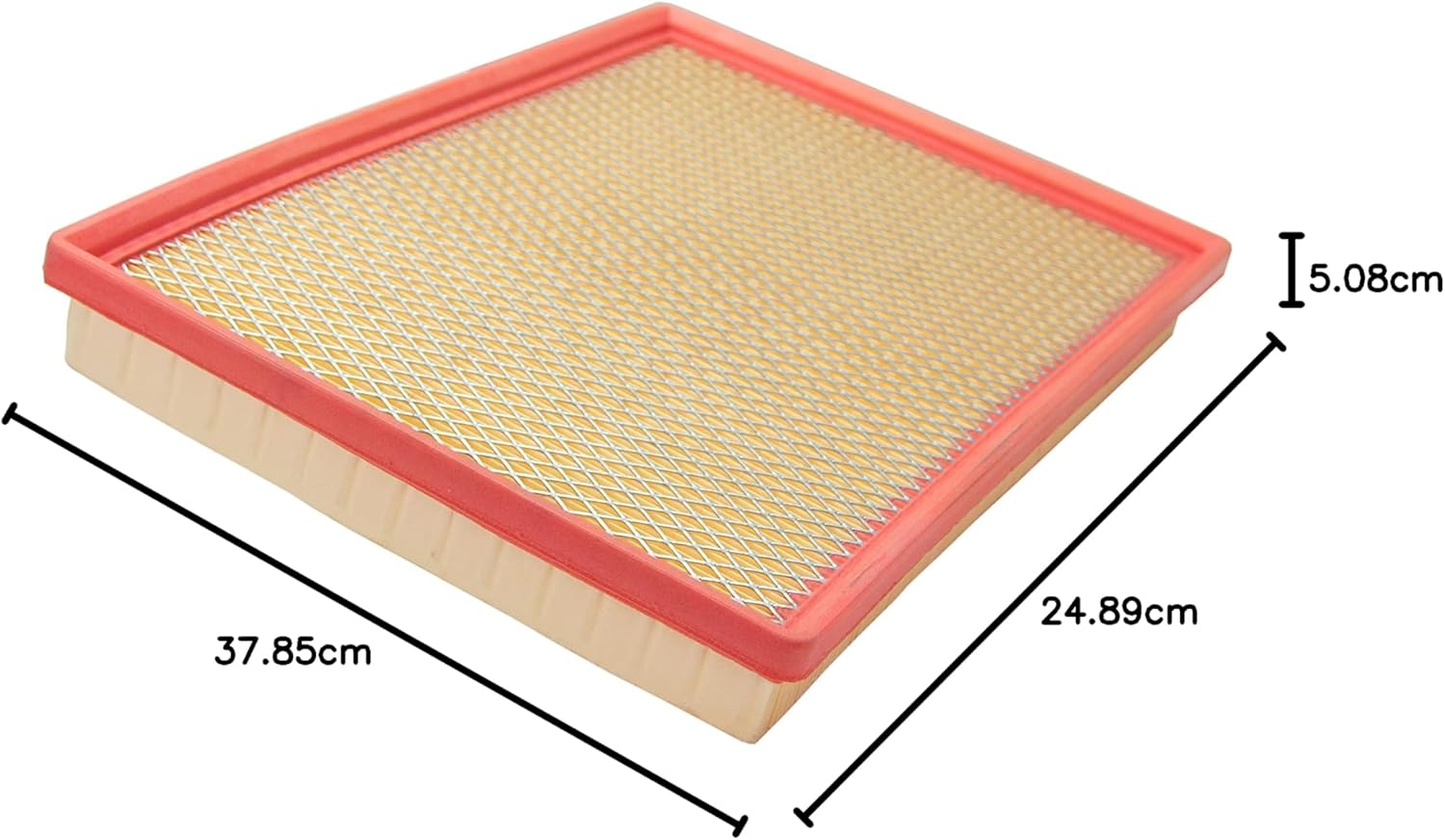 ECOGARD XA3462 Premium Engine Air Filter Fits 2011-2024 Ram 1500, 2019-2024 1500 Classic, 2003-2010 Dodge Ram 1500, Ram 2500, 2011-2019 Ram 2500, 2014-2018 3500, 2011-2019 4000